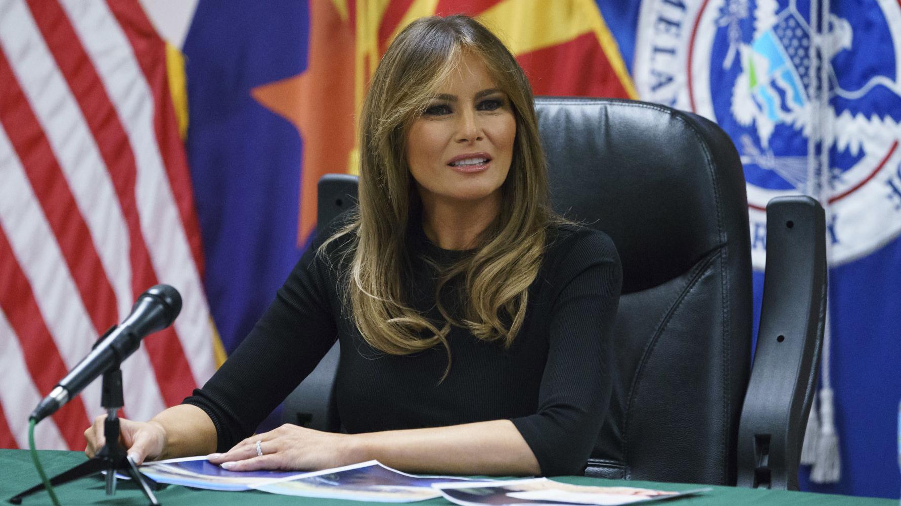 Melania Trump offers support to border agents in Tucson visit